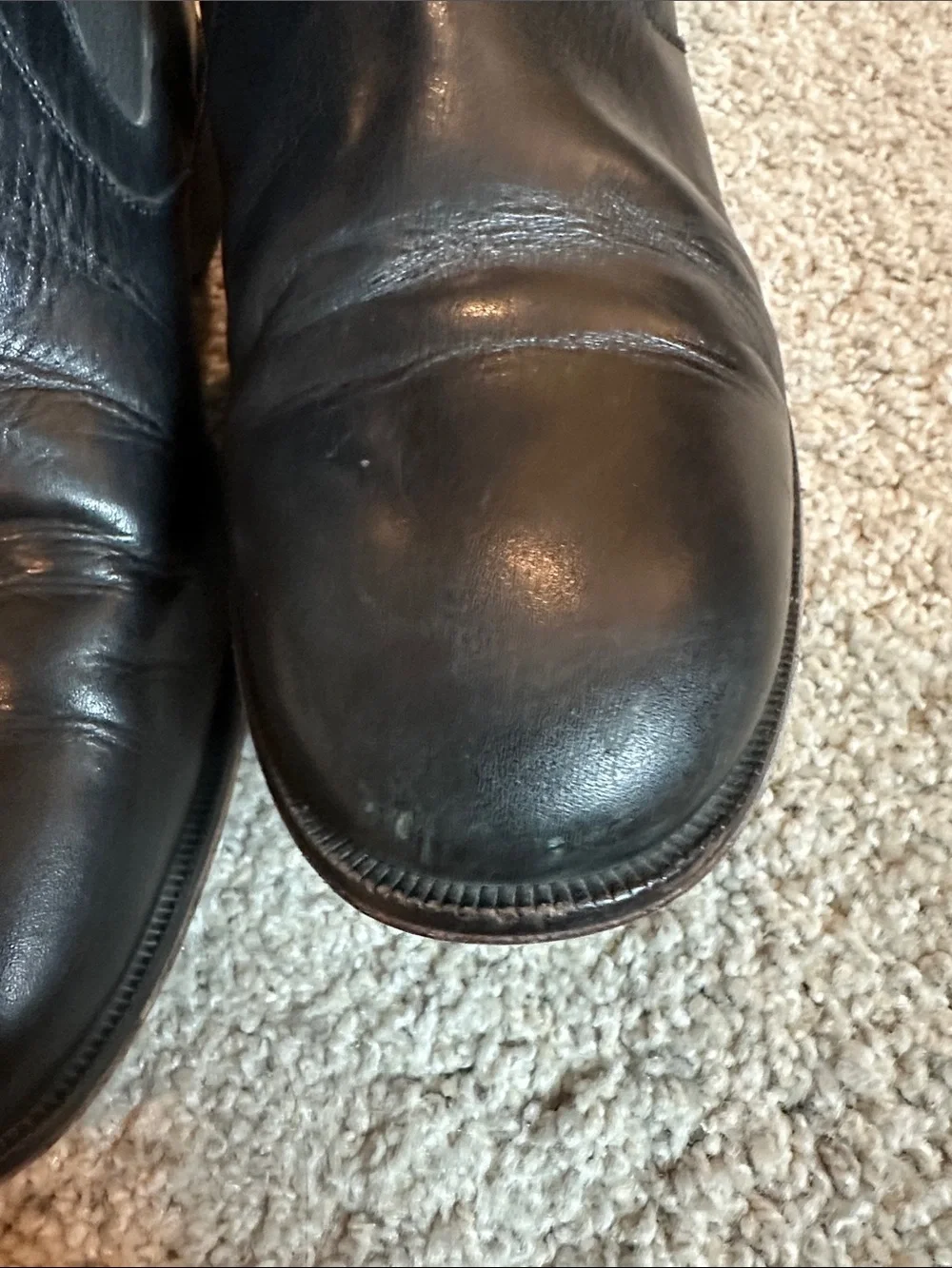 Johnston & Murphy Black Leather Chukka Chelsea Boot